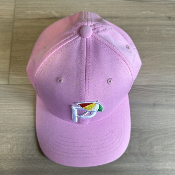 Puma Arnold Palmer Hat Adult Pink Golf Adjustable Snapback Cap Classic‎ Logo - Picture 9 of 10